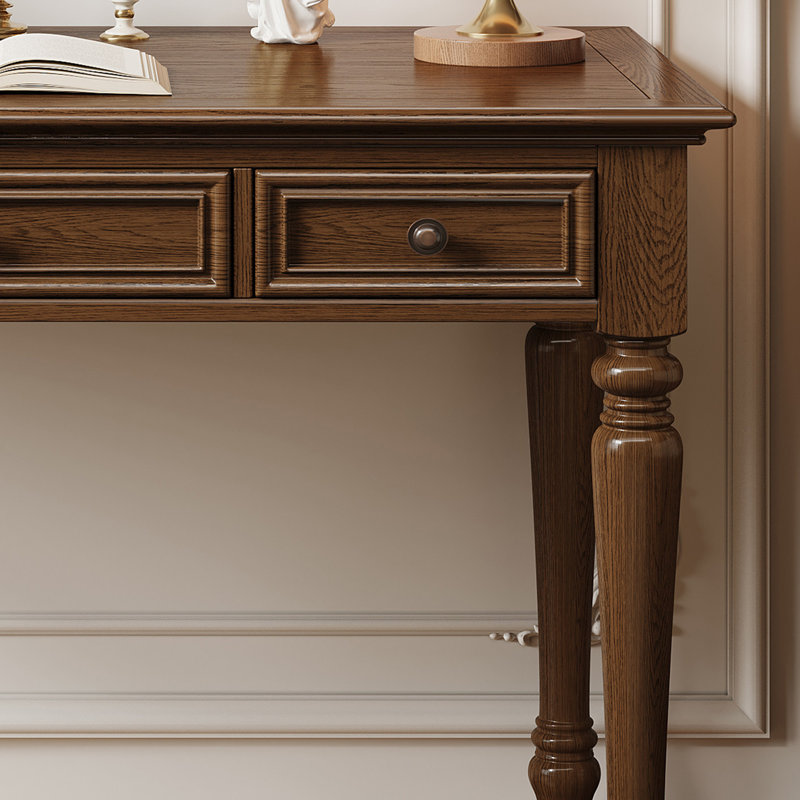 Bureau d'écriture à 3 tiroirs American Country