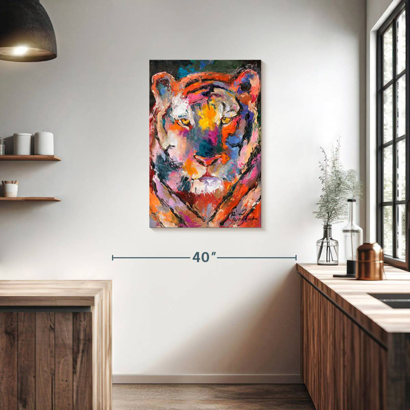 Tigre de Brampt I, H 36 po x l 24 po