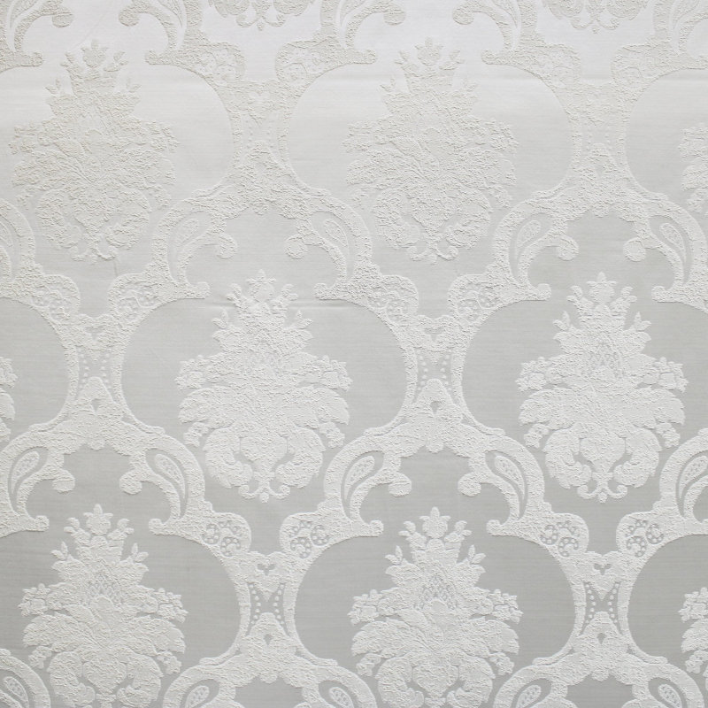 Textured Faux Silk | Katherine Fabric_KATHERINE, White