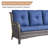 5 - Person Patio Conversation Set with Cushions-1184663757-1184663763