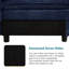 Fauteuil d'appoint rembourré en chenille Moderm-2057792106