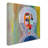 Wrapped Canvas Wall Art - Sylvie Demers 'Aura 1' Wall Art for Living Room, Bedroom, or Office Décor - 14x14-22068716