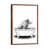 Classic Brown Wood Framed