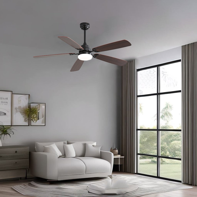 Keagon 52'' Ceiling Fan with LED Lights