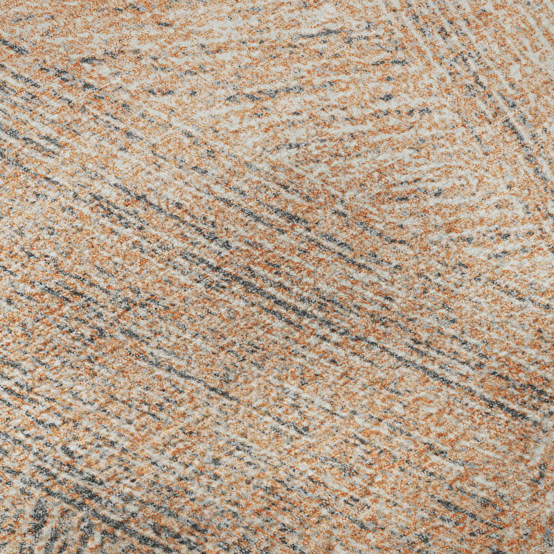 Premium Machine Washable Finchley AMF991 Lines Rug, Rectangle 3' x 5'