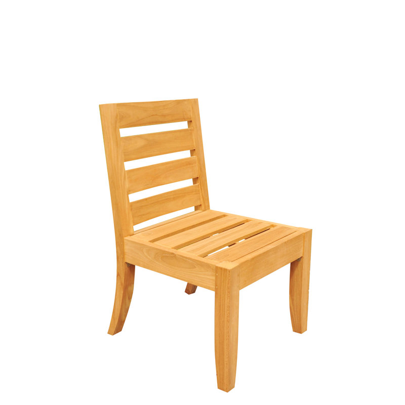 Atnas Outdoor Teak Dining Side Chair