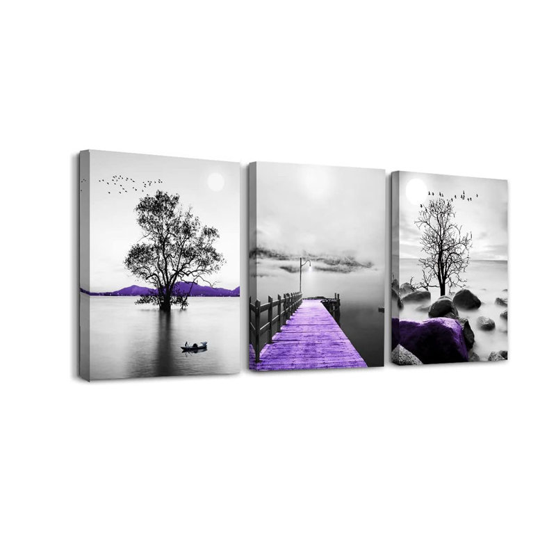 3 Piece Wrapped Canvas Print