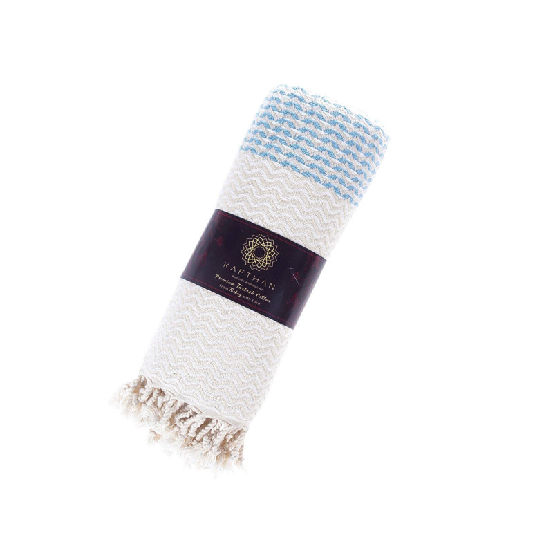 Serviette de bain Kafthan Armoni, Bleu