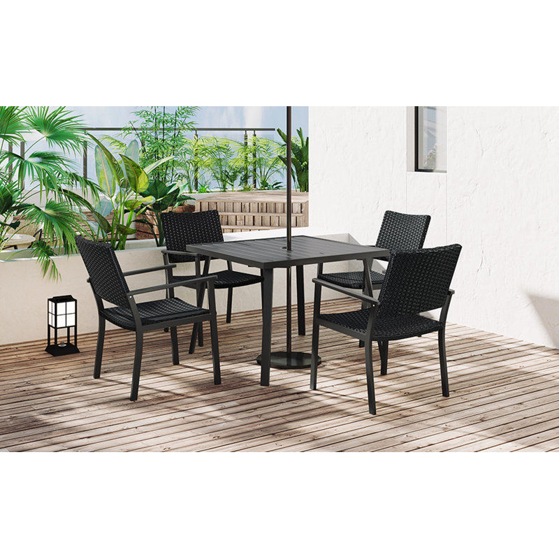 Ensemble repas 5 pièces pour patio