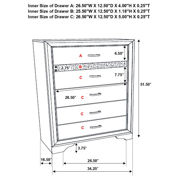 Dimensions du produit