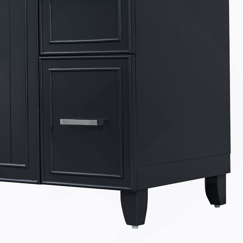 Meuble-lavabo 36 po - Noir (lavabo non inclus)