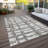 Mahaney Washable Striped Indoor / Outdoor Rug-440339886