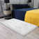 Shag Fluffy Faux Sheepskin Area Rug in White