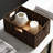 Wicker Storage Baskets With Handles, Waterproof Woven Organizer Bins For Shelves, Durable Plastic Rattan Design For Pantry, Bathroom, And Home Decor-967276382