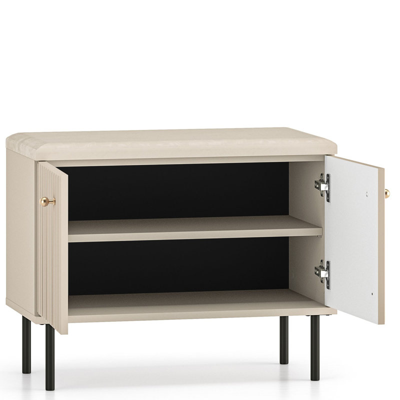 DROMA 6 Pair Shoe Storage Bench