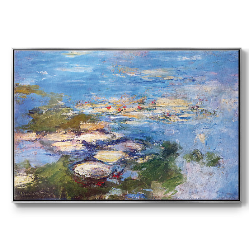 Nymphéas, 1917, Argent, H 37 po x l 25 po x P 2 po