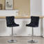 Tabouret de comptoir pivotant à hauteur réglable avec structure en métal-108939427-108939430