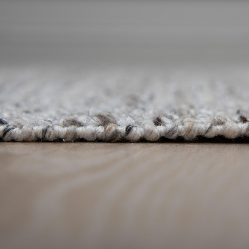 Tapis 100% polyester tissé à la main, Rectangle 9 pi 9 po x 13 pi 9 po