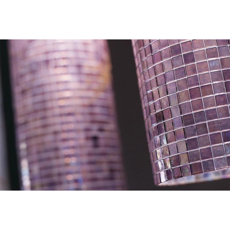 Mirtillo 5/8" x 5/8" Glimmer Glass Mosaic
