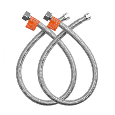 Connecteur de ligne d'alimentation de robinet en acier inoxydable tressé de 24 po de longueur