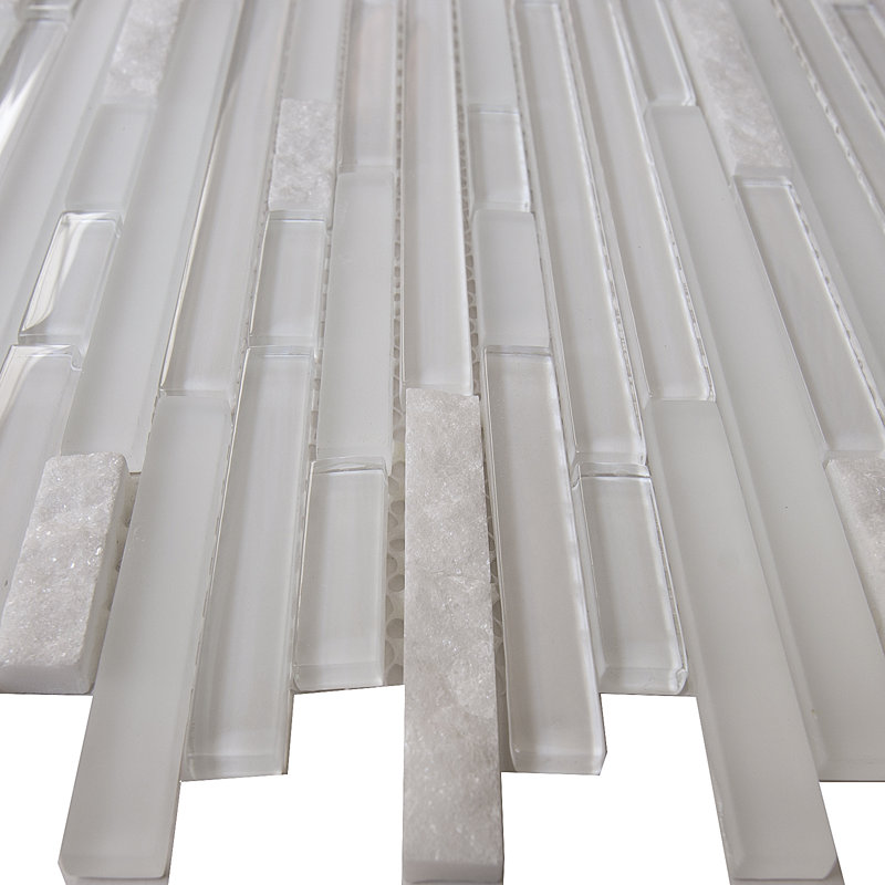 Freeze Random Sized Stone Linear Mosaic Wall & Floor Tile