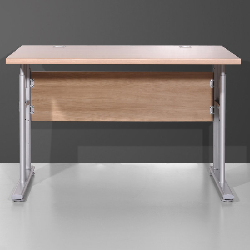 Adjustable Metal Base Computer Desk