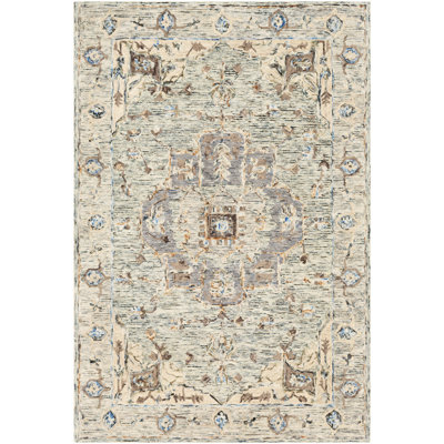 Avon Hand Tufted Wool Oriental Area Rug