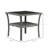 Outsunny Rattan Side Table With Storage Shelf, Aluminum Frame, Tempered Glass Top For Outdoor Use And Durability-1638255899