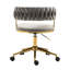 Pia Ricco Velvet Task Chair-1548319935
