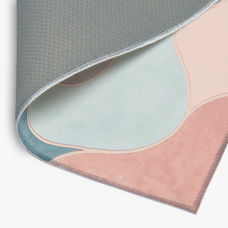 Tapis intérieur et extérieur Gentle Crest, Rectangle 5 pi x 7 pi