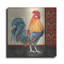  «Damask Rooster D» par Jean Plout, art mural en métal, 12 po x 12 po-795093166