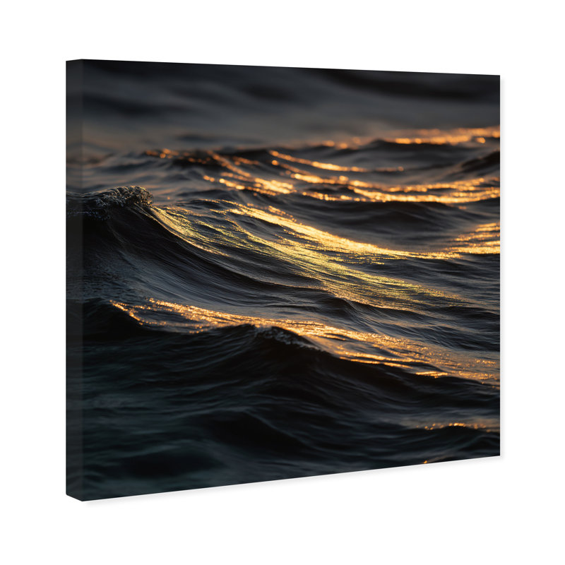 Sunset Sea II Print by Oliver Gal, 20" H x 20" W, Gallery Wrapped