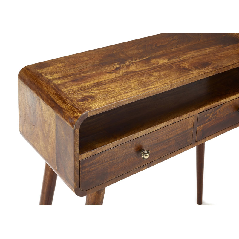 Cevallos 35cm Solid Wood Console Table