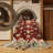 Machine Washable Overdyed Brown Area Rug-2006373178