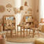 Ensembles de table en rotin pour enfants-121517546