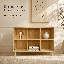 Bibliothèque à 6 cubes en bois massif