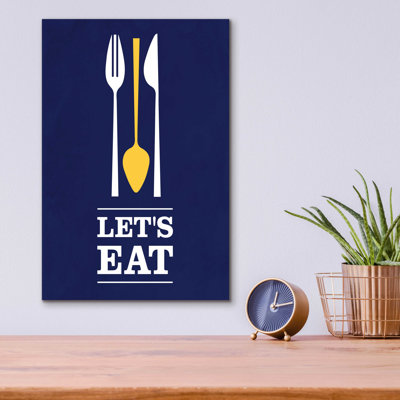 Lets Eat by - impression sans cadre