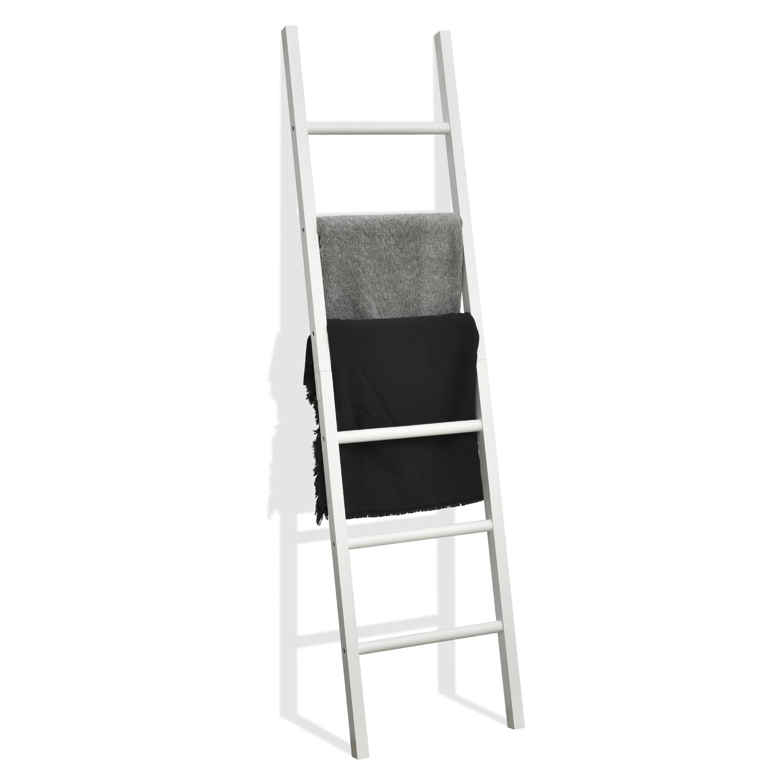 *Latitude Run® 6 ft Wooden Blanket Ladder & Reviews | Wayfair