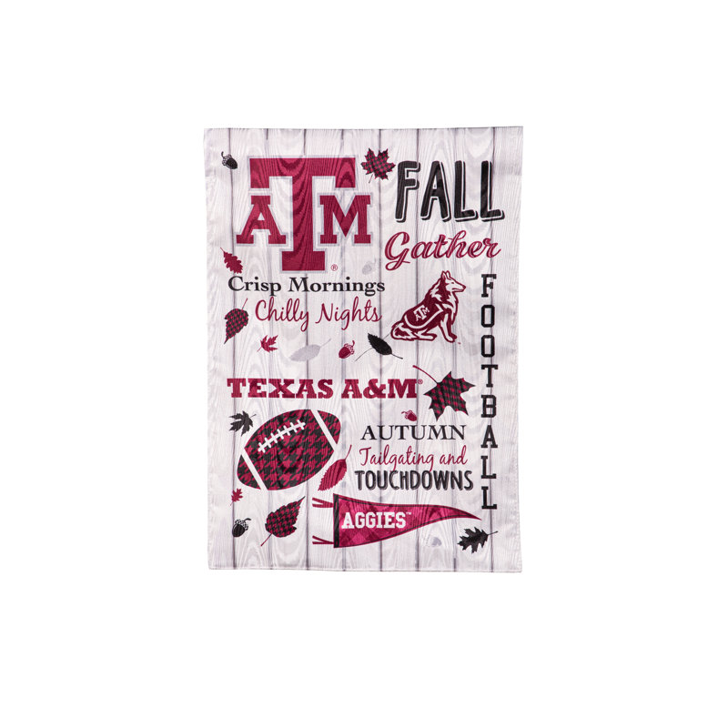 Double face 18 H x 12,5 l, NCAA Texas A&M