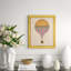 Hot Air Balloon 1874 Poster Giclee Print