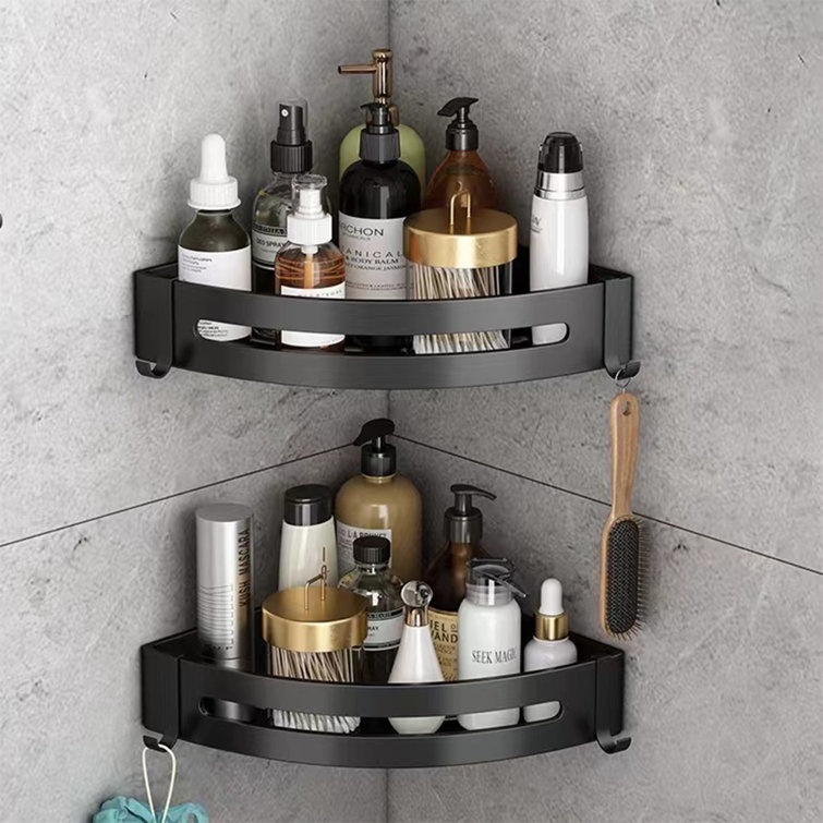 Lizanne Drill & Screw Mount Shower Shelf Rebrilliant