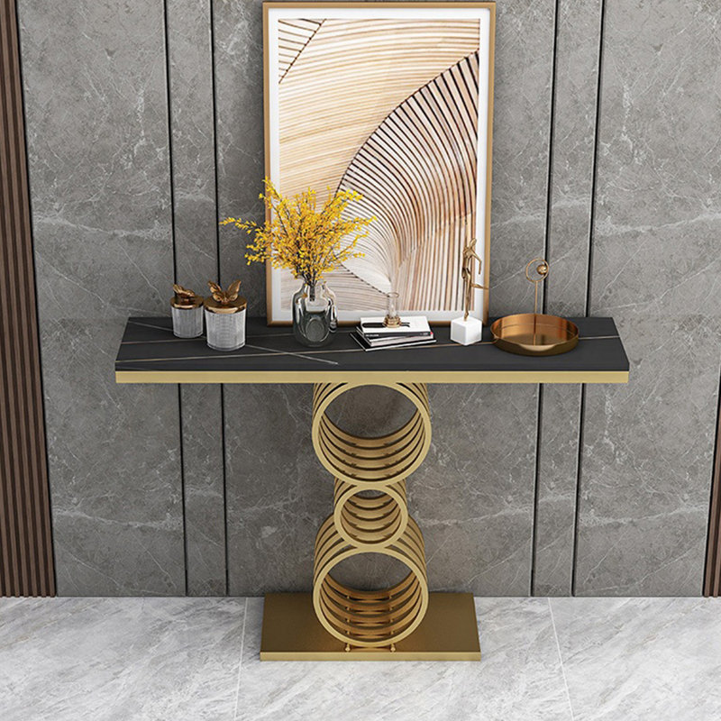 Console simple de style italien, Noir