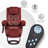 Destynie Recliner Chair with Ottoman, Fabric Accent Chair with Vibration Massage, Swivel Chair-486638973