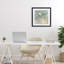 «Ethereal Brushstroke Harmony», reproduction encadrée sous verre, design par Carol Robinson-747508231-747508345