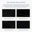 Plateau tournant 23,62 po noir brillant amovible