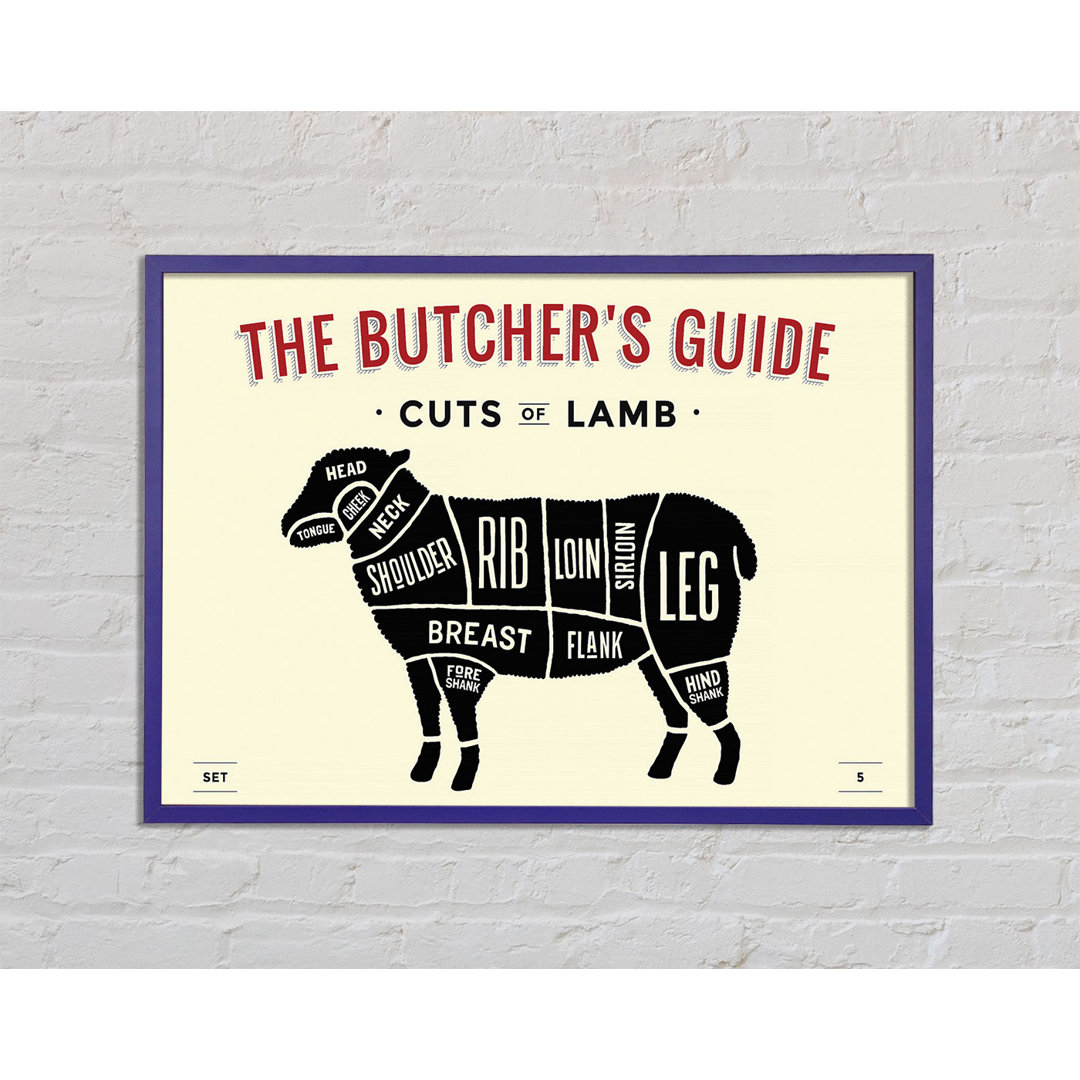 Butchers Selection 6 - Einzelne Bilderrahmen Kunstdrucke