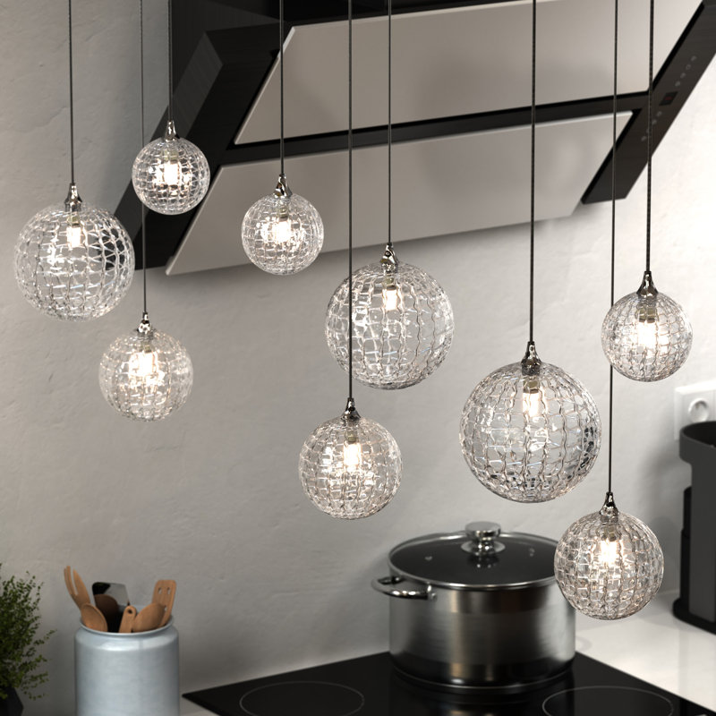 Breeze 3 - Light Pendant, Brass