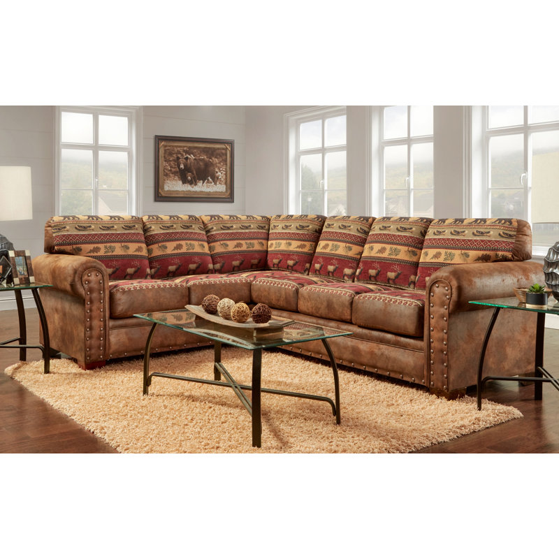 Josie Upholstered L-Shaped Sectional Right Hand Facing
