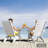 Outdoor Folding Adirondack Chair All Weather HIPS Oversized Fire Pit Chair with Cup Holder Plastic Adirondack Chair for Patio, Garden, Lawn, Pool, White-1139293121