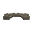 Canapé modulaire inclinable en cuir Bechper-2001409889